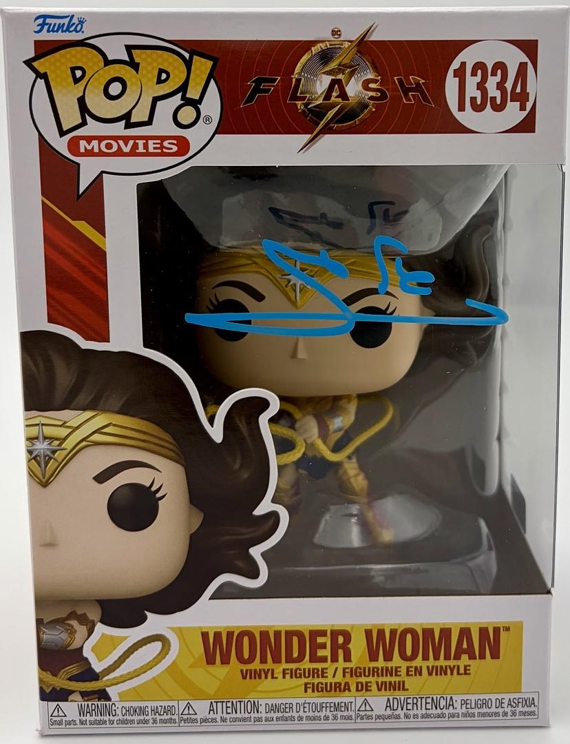 Gal Gadot Signed Funko Pop #1334 Wonder Woman (The Flash) - Celebrity Authentics COA